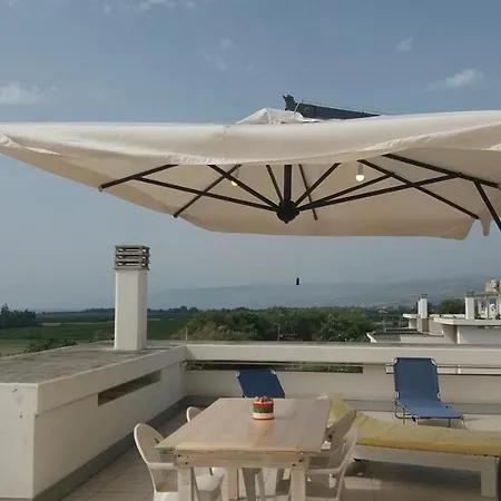 Attico Oleandro - Penthouse Loft With Sea View - Nova Siri, Basilicata Apartment Exterior photo